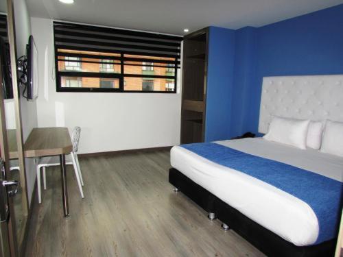 Aw Hotel Plaza Miranda ボゴタ エクステリア 写真