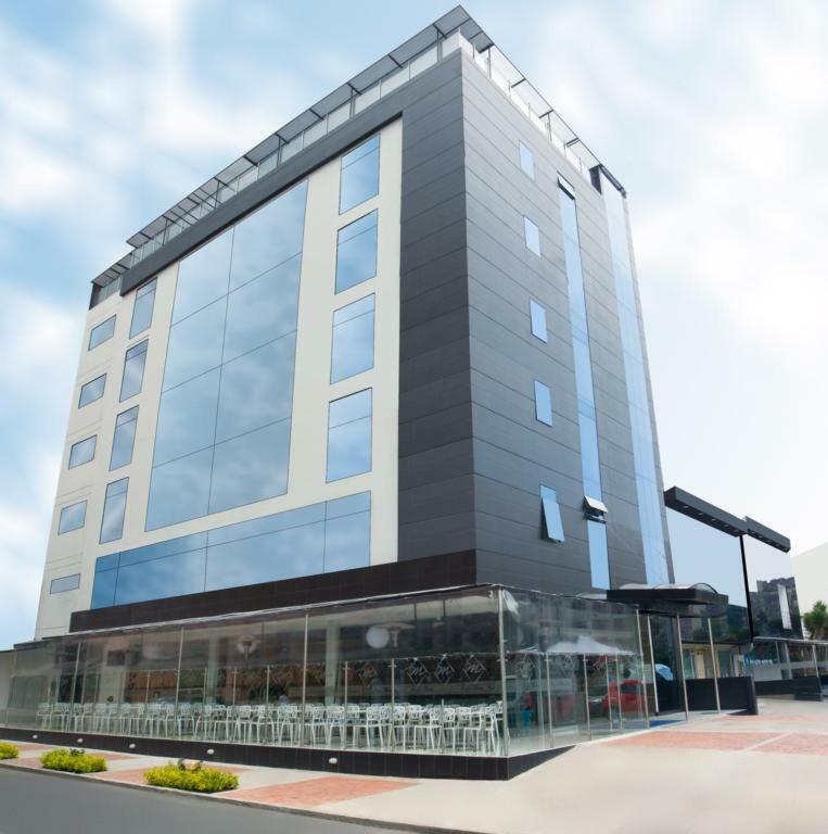 Aw Hotel Plaza Miranda ボゴタ エクステリア 写真